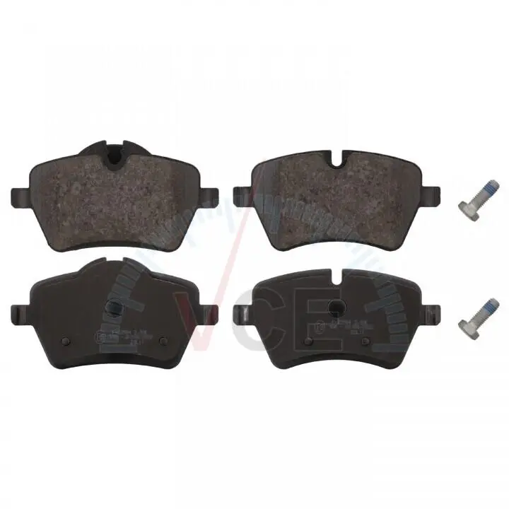 Тормозные колодки, дисковый тормоз (набор) SWAG 11916727 (фото 1)