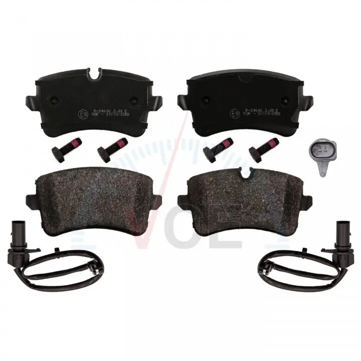 Фото 1 - Колодки тормозные задние(с винтами) SWAG 30116016 Колодки тормозные задние(с винтами) SWAG 30116016 (фото 1)