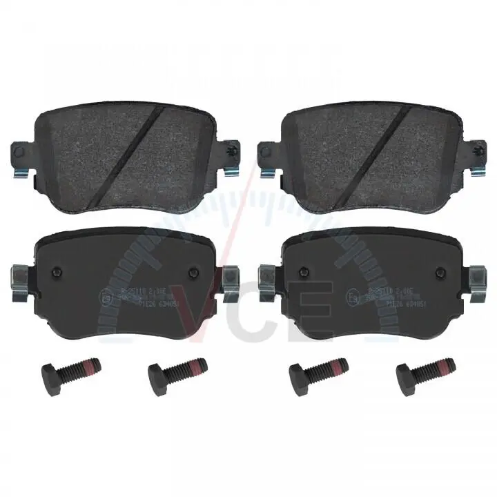 Колодки тормозные (задние) SWAG 30916912 (фото 1)