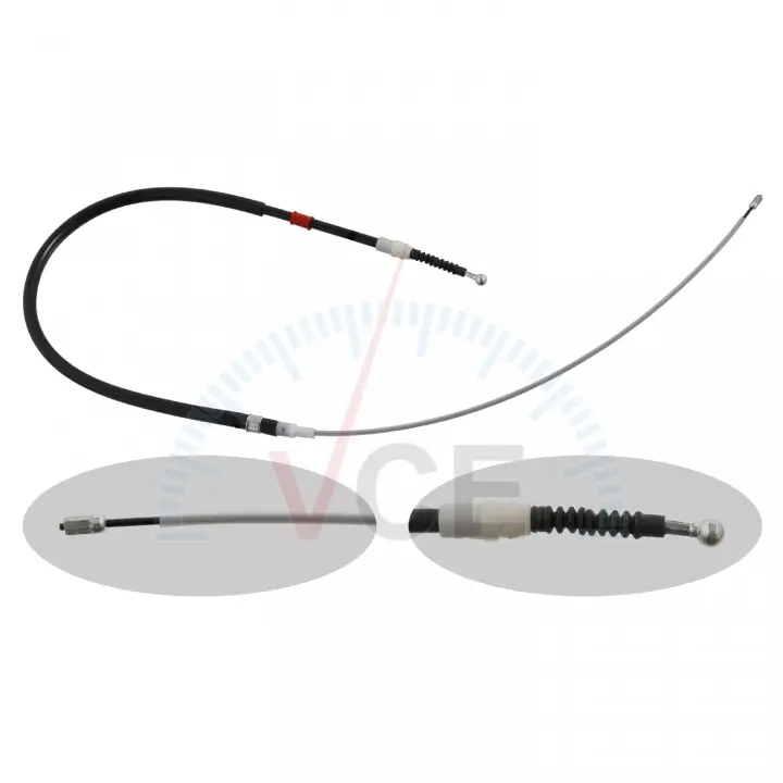 Фото 1 - Трос ручного гальма SWAG 30930727 Трос ручного гальма SWAG 30930727 (фото 1)