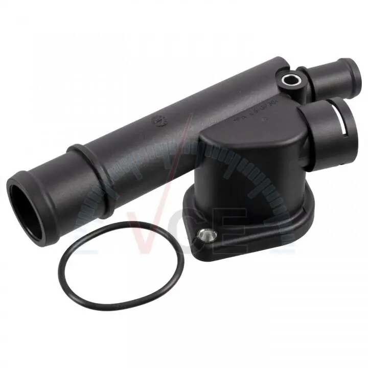 Фото 1 - Фланец системы охлаждения vw t5 1.9tdi 03- SWAG 33103760 Фланец системы охлаждения vw t5 1.9tdi 03- SWAG 33103760 (фото 1)