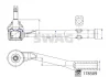Наконечник рулевой тяги (l) SWAG 33104563 (фото 3)