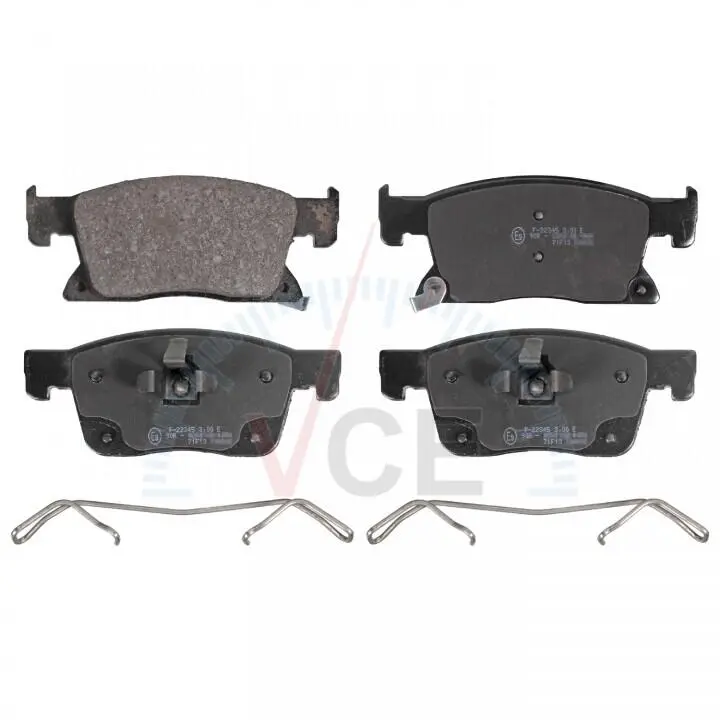 Фото 1 - Тормозные колодки (передние) SWAG 40916914 Тормозные колодки (передние) SWAG 40916914 (фото 1)