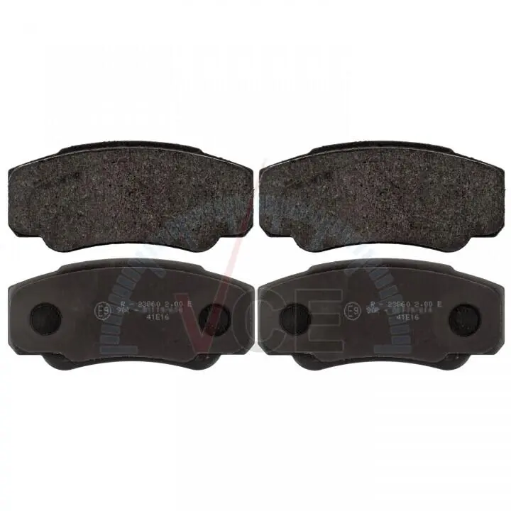 Тормозные колодки, дисковый тормоз (набор) SWAG 62116047 (фото 1)