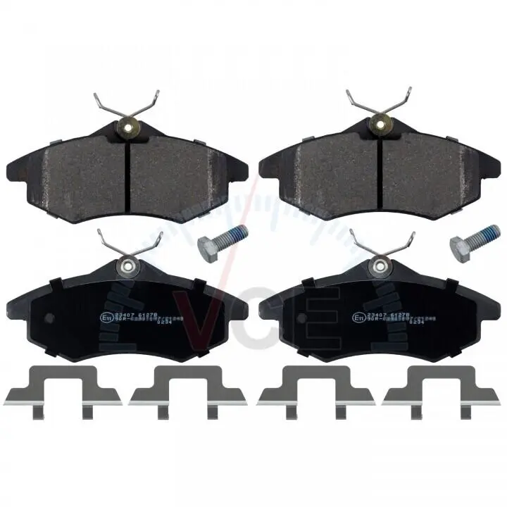 Тормозные колодки, дисковый тормоз (набор) SWAG 64916590 (фото 1)