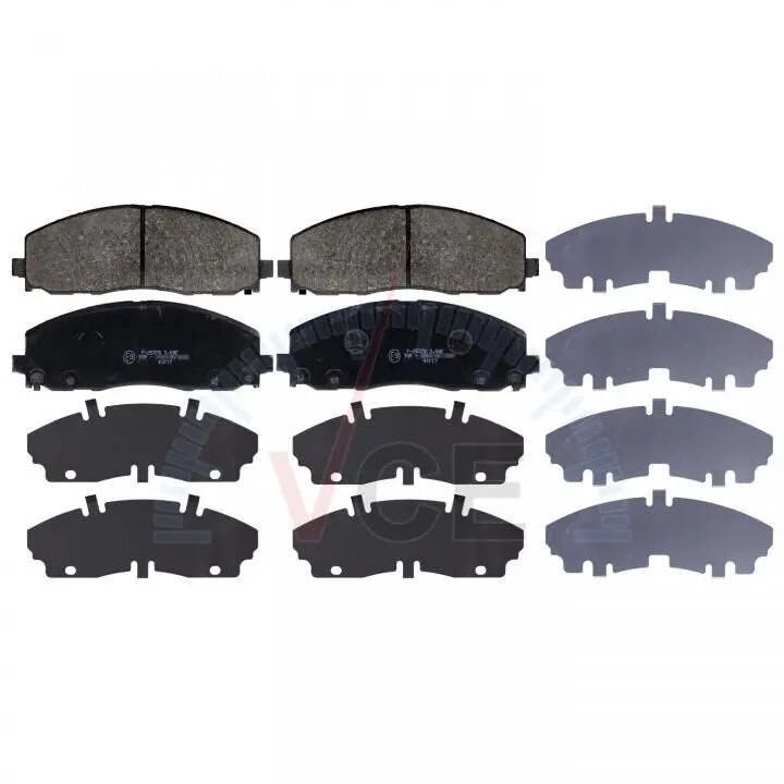 Тормозные колодки, дисковый тормоз (набор) SWAG 70116061 (фото 1)