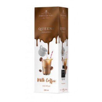 Ароматизатор для дома офиса "Car&Home" QUEENS White 100ml Milk Coffee Tasotti 100249