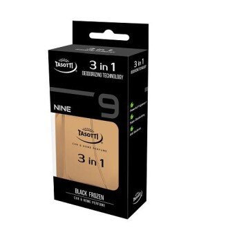 Ароматизатор спрей - антибактериальная серия "3 in 1" - 50ml - Black Frozen (№ 9) Tasotti TAS№9