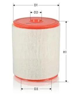 Фильтр воздушный Audi A6/A7 2.0DH/2.0H 18- Tecneco AR2278S