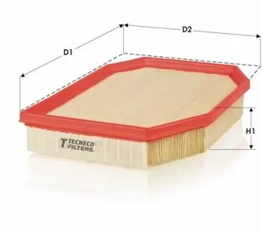 Фільтр повітряний bmw 523/528/730 03/10-> Tecneco AR30003PM