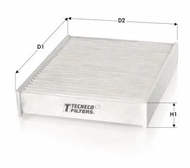 Фильтр салона citroen c1 14- /peugeot 108 14- Tecneco CK20013