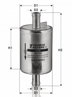 Фильтр газ установки Tecneco GAS46002