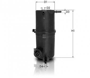 Фильтр топливный vw amarok 2.0tdi 18- Tecneco GS3018P