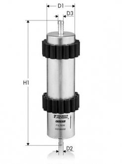 Фильтр топливный audi a6/a6/s6 iv (4g2,c7) 10- Tecneco GS6008 (фото 1)