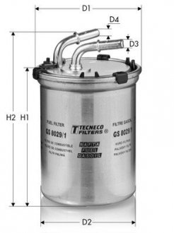 Фильтр топливный Tecneco GS8029/1
