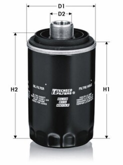 Фільтр масляний vw 1.8 tfsi/ 2.0 tfsi 04- Tecneco OL719/45