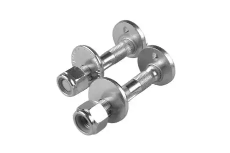 Набор болтов с шестигранной головкой из черного металла в наборе с гайками. TED-GUM TED43962