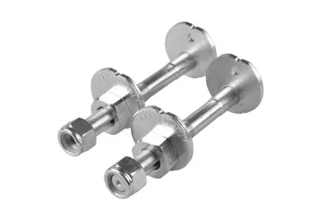 Комплект болтів з шестигранною головкою з чорного металу в наборі з гайками TED-GUM TED45734