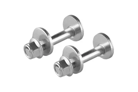 Набір болтів із шестигранною головкою з чорного металу в наборі з гайками. TED-GUM TED46780