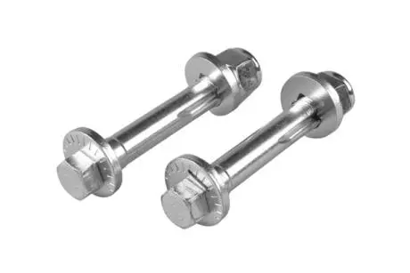 Набір болтів з шестигранною головкою із чорного металу в наборі з гайками. TED-GUM TED80380