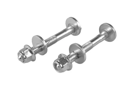 Набор болтов с шестигранной головкой из черного металла в наборе с гайками. TED-GUM TED99145