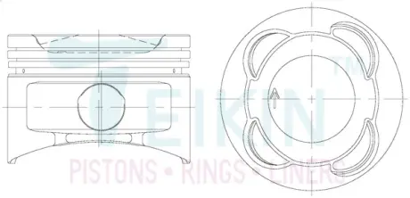 Поршень TEIKIN 32605STD