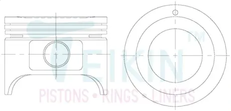 Поршень TEIKIN 39603050