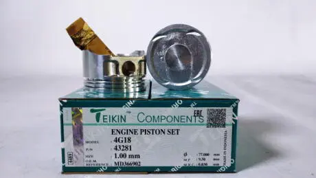 Поршень с пальцем (к-кт на двигатель) 4g18, TEIKIN 43281-100