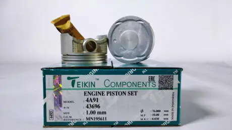 Поршень з пальцем (к-кт на двигун) 4a91, TEIKIN 43696-100