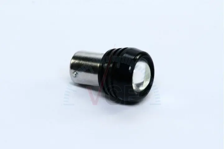 Лампа led задній хід (лінза) 1smd ba15s 12v white TEMPEST Tmp-07BA15s-12V (фото 1)