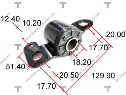 Сайлентблок рычага TENACITY AAMTO1001