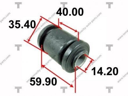 Сайлентблок рычага TENACITY AAMTO1028 (фото 1)