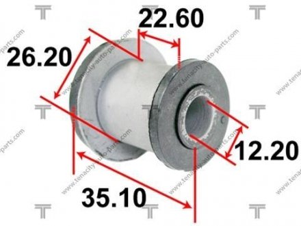 Втулка рульової рейки TENACITY AAMTO1114 (фото 1)
