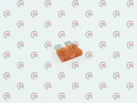 Предохранитель плоский прозрачный 40a TESLA FT 40A