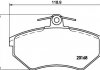 Комплект тормозных колодок, дисковый тормоз TEXTAR 2016804 (фото 4)