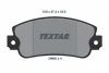 Тормозные колодки дисковые TEXTAR 2095005 (фото 1)