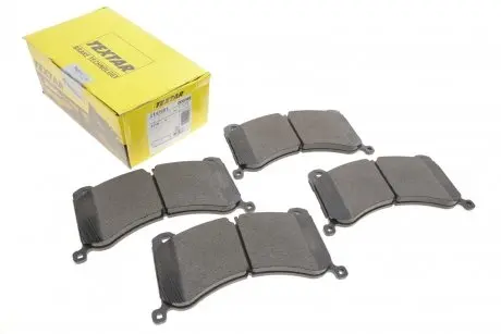 Колодки гальмівні (передні) audi e-tron 18-/q8 e-tron 22- (brembo) TEXTAR 2147601