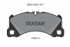 Комплект тормозных колодок, дисковый тормоз TEXTAR 2152401 (фото 5)