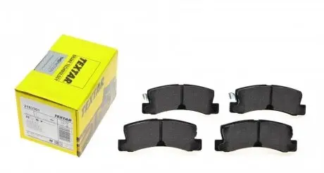 Комплект гальмівних колодок, дискове гальмо TEXTAR 2183301