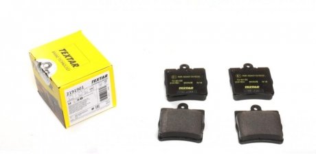 Комплект тормозных колодок, дисковый тормоз TEXTAR 2191901