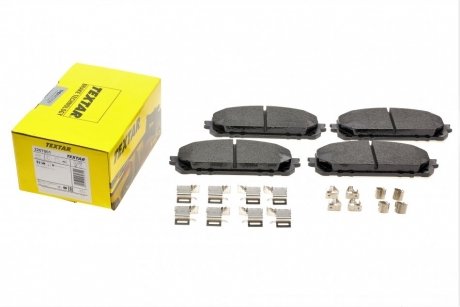 Комплект тормозных колодок, дисковый тормоз TEXTAR 2207001 (фото 1)