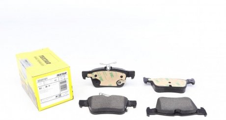 Комплект тормозных колодок, дисковый тормоз TEXTAR 2223101 (фото 1)