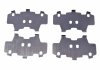 Комплект гальмівних колодок, дискове гальмо TEXTAR 2232901 (фото 2)