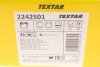 Комплект гальмівних колодок, дискове гальмо TEXTAR 2242501 (фото 5)