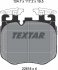 Комплект тормозных колодок, дисковый тормоз TEXTAR 2261801 (фото 2)