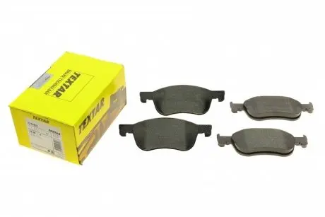 Комплект гальмівних колодок, дискове гальмо TEXTAR 2274801