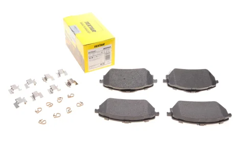 Комплект тормозных колодок, дисковый тормоз TEXTAR 2278201