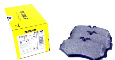 Комплект тормозных колодок, дисковый тормоз TEXTAR 2302101 (фото 1)