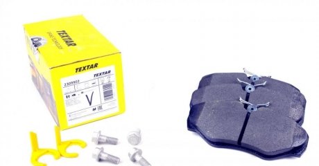 Комплект гальмівних колодок, дискове гальмо TEXTAR 2309902