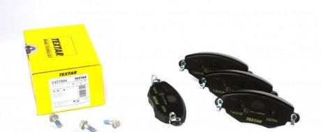 Комплект тормозных колодок, дисковый тормоз TEXTAR 2327904 (фото 1)